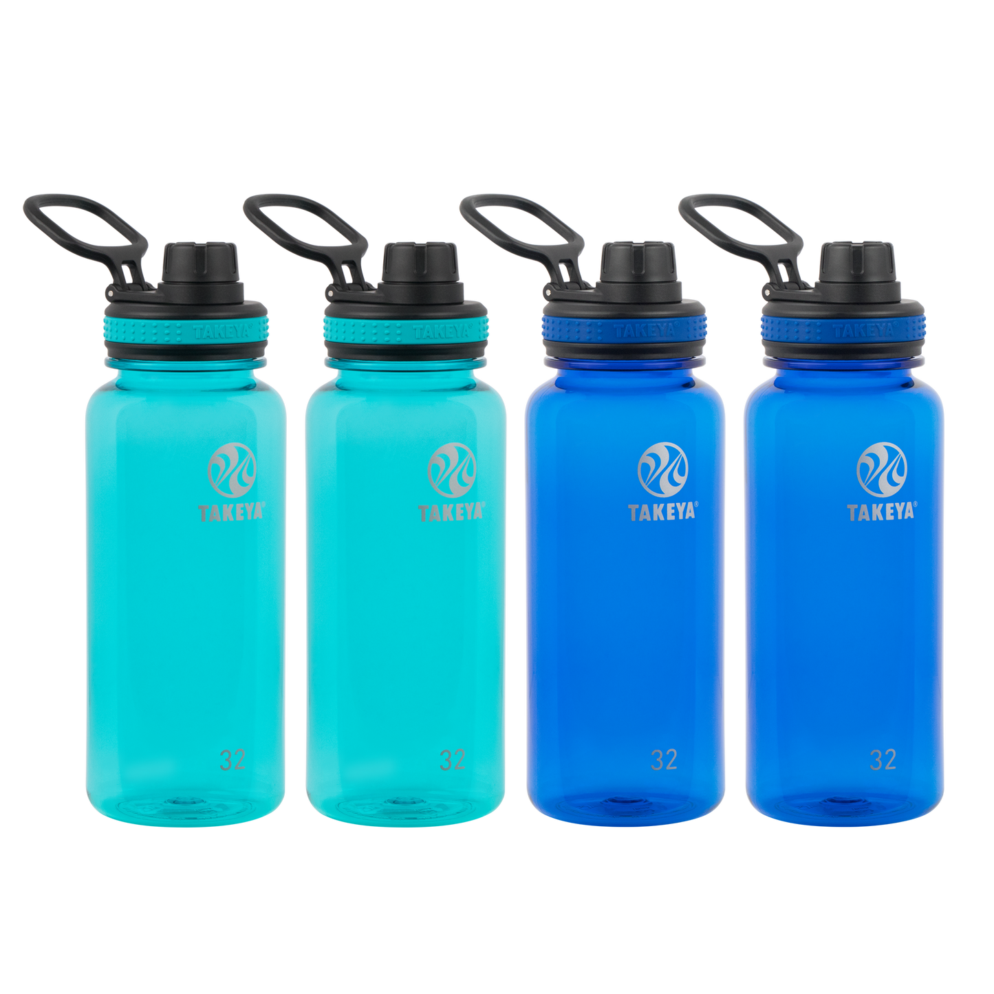 tritan-water-bottle-with-spout-lid-4-pack-t3 50276-Tritan-Spout-32-4pk-Ocean-Royal-angle.png