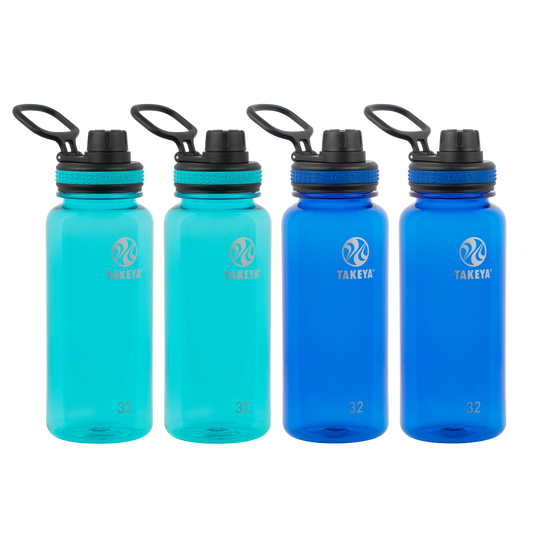 tritan-water-bottle-with-spout-lid-4-pack-t3 50276-Tritan-Spout-32-4pk-Ocean-Royal-angle.png