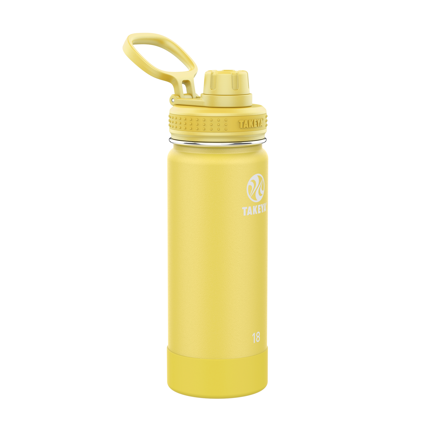actives-water-bottle-with-spout-lid-h7 51159-Actives-Spout-18-Canary-angle.png