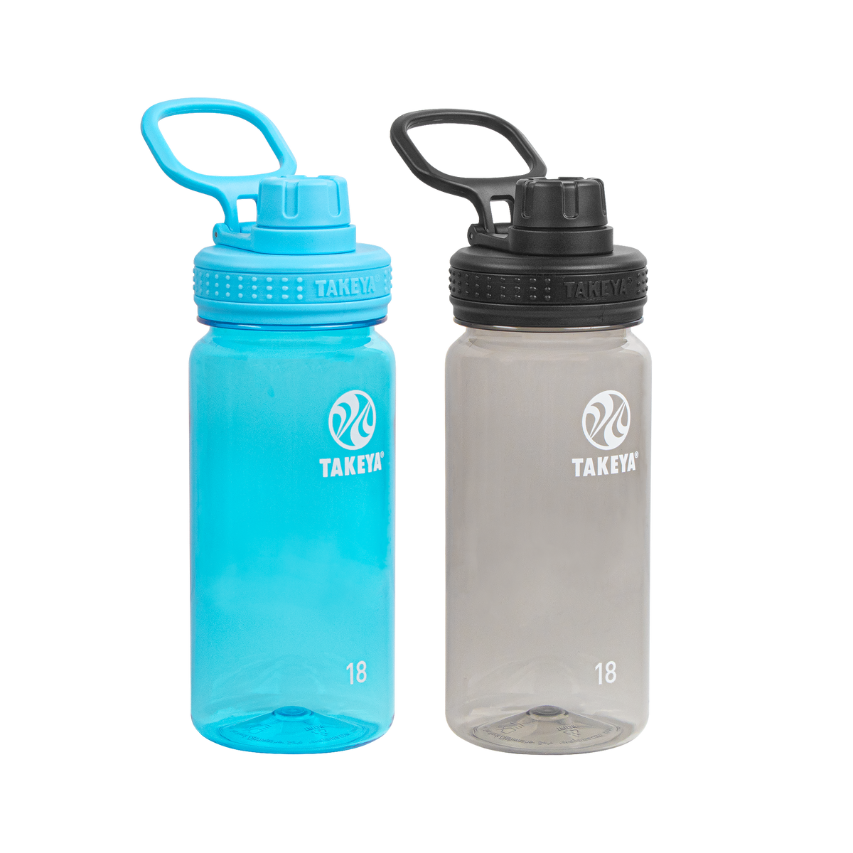 tritan-water-bottle-bundle-with-spout-lid-2-pack-l2 51476-Tritan-Spout-18-2pk-BreezyBlue-StormyBlack-Front_1.png