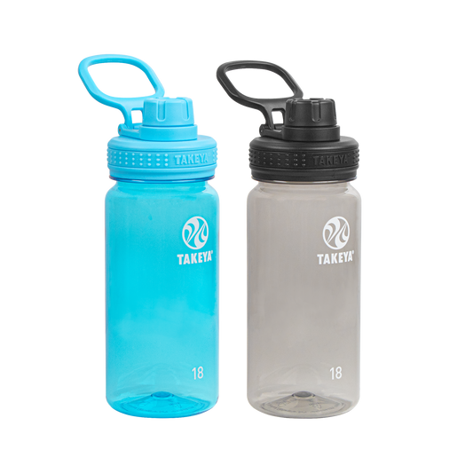 tritan-water-bottle-bundle-with-spout-lid-2-pack-l2 51476-Tritan-Spout-18-2pk-BreezyBlue-StormyBlack-Front_1.png