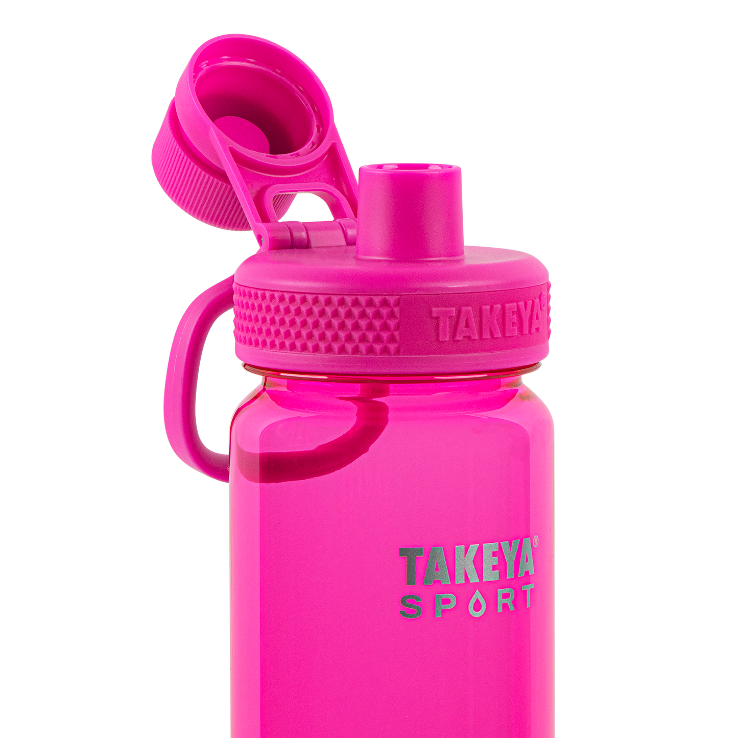 tritan-sport-water-bottle-with-spout-lid-d6 51671-TKS-Tritan-Spout-24-PinkSweep-openlid.png